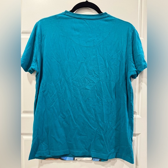 ARCHIE JUGHEAD “GOOD FOOD IS GOOD MOOD” Blue T Shirt in Medium - Picture 5 of 5